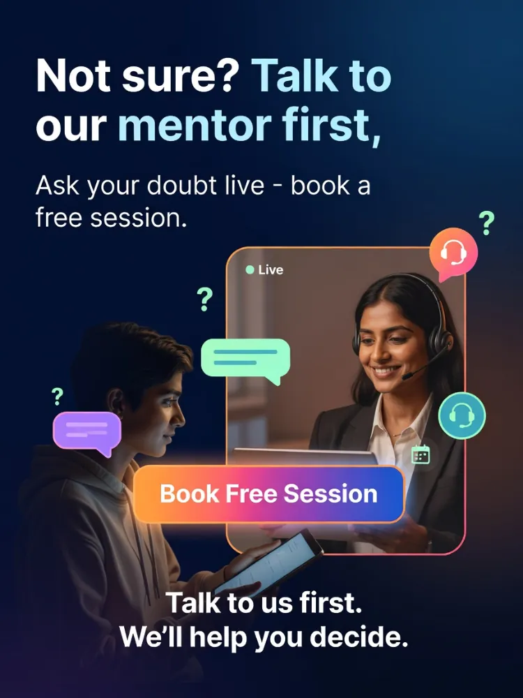 Talk to our mentor — Book a free session